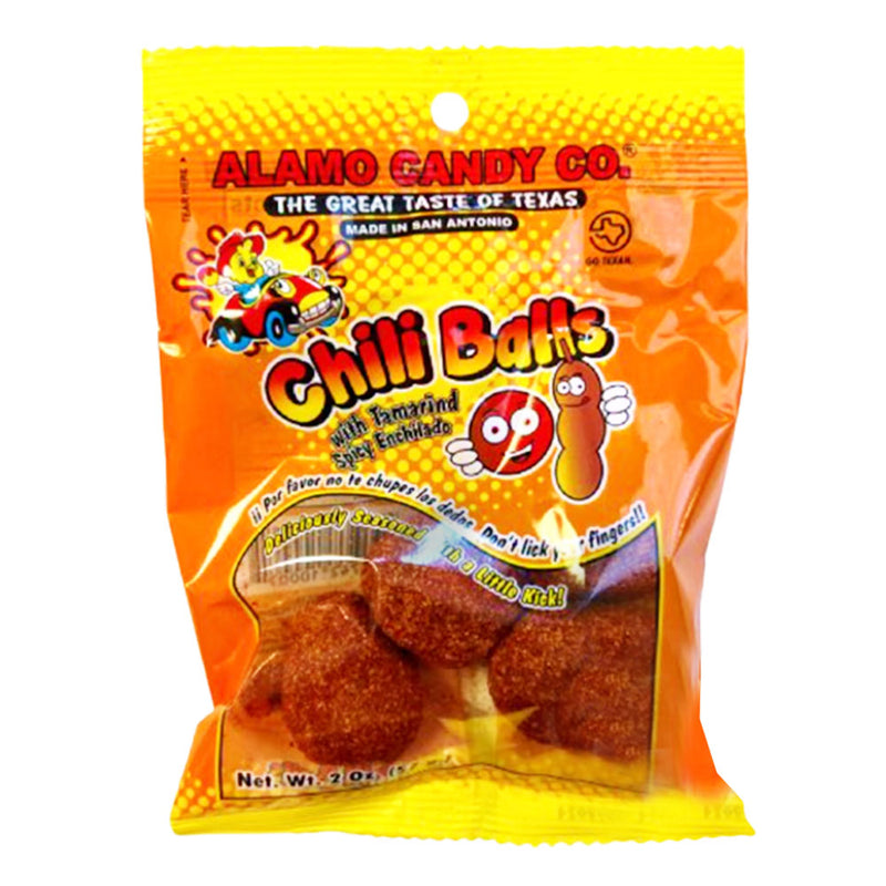 Alamo Candy Chili Balls Peg Bag