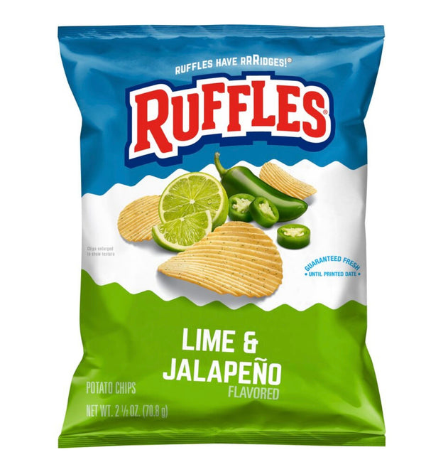 Ruffles Lime & Jalapeño
