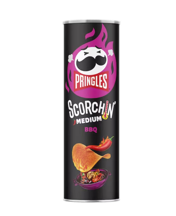Pringles Scorchin Medium BBQ