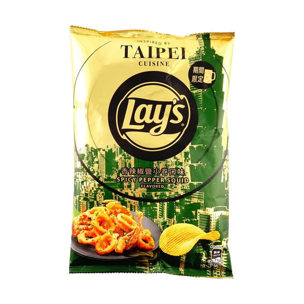 Lays Spicy Salt and Pepper Squid Roll (Taiwan)