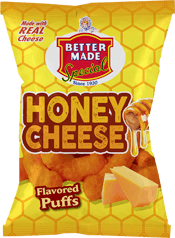 Honey Cheese Puffs, a delicious snack option from LoveToSnack