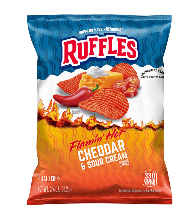 Ruffles Flamin Hot Cheddar & Sour Cream