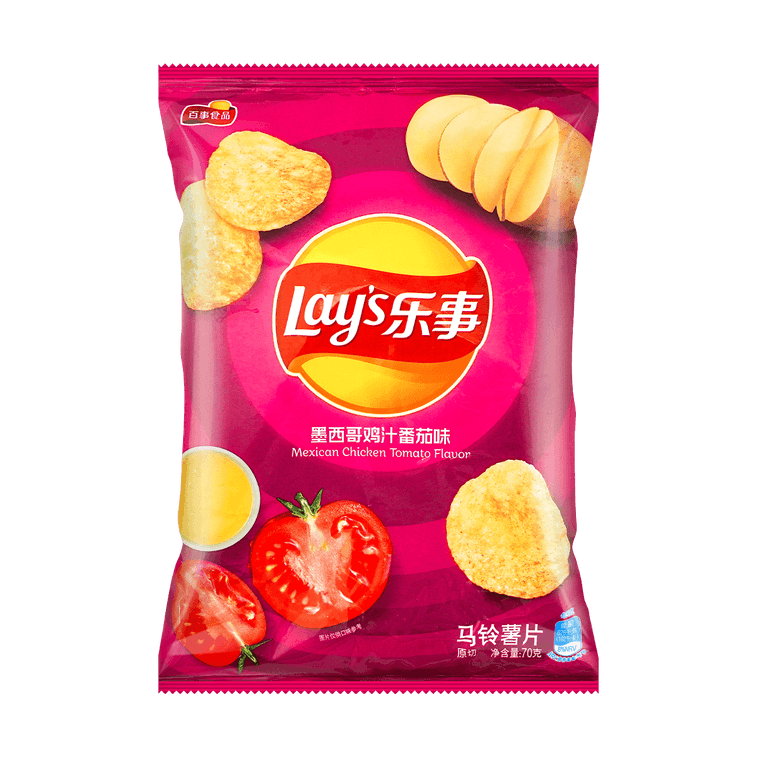 Lays Mexican Tomato Chicken Potato Chips