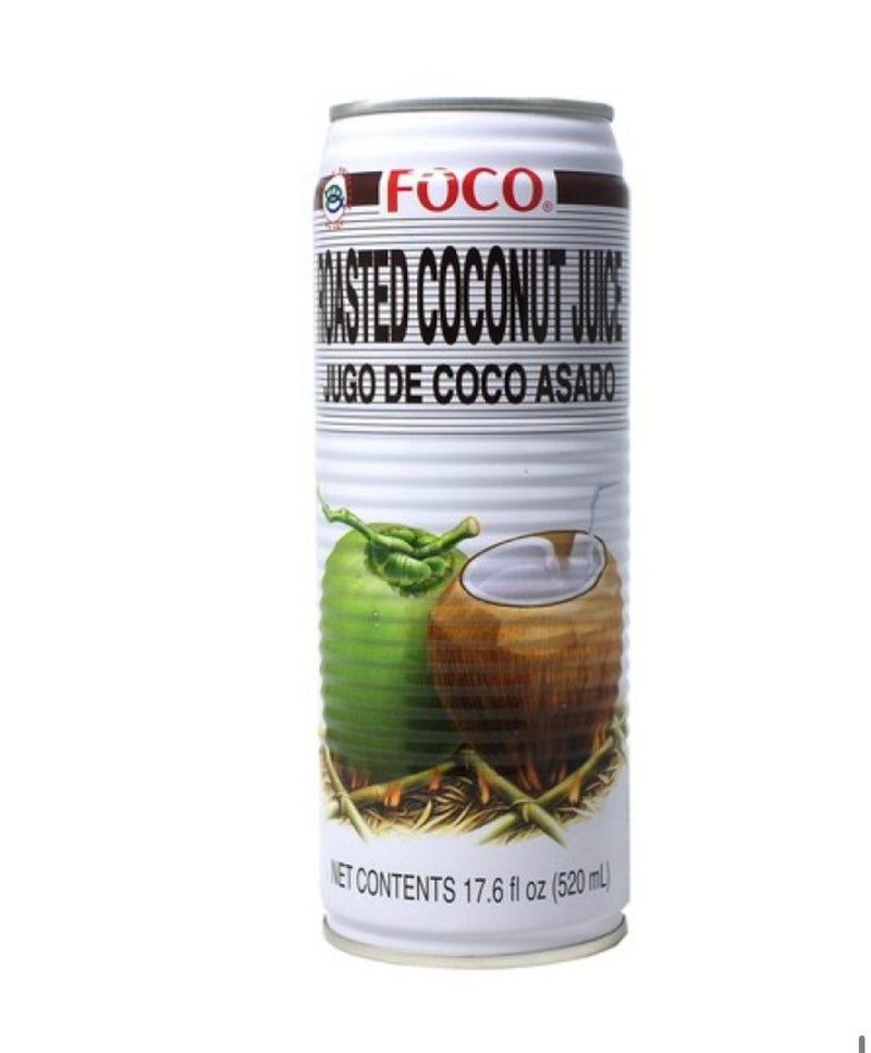 Jugo de coco asado Foco