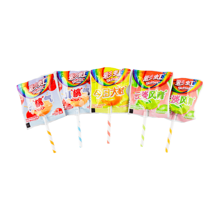 Lolipop de té de frutas Skittles