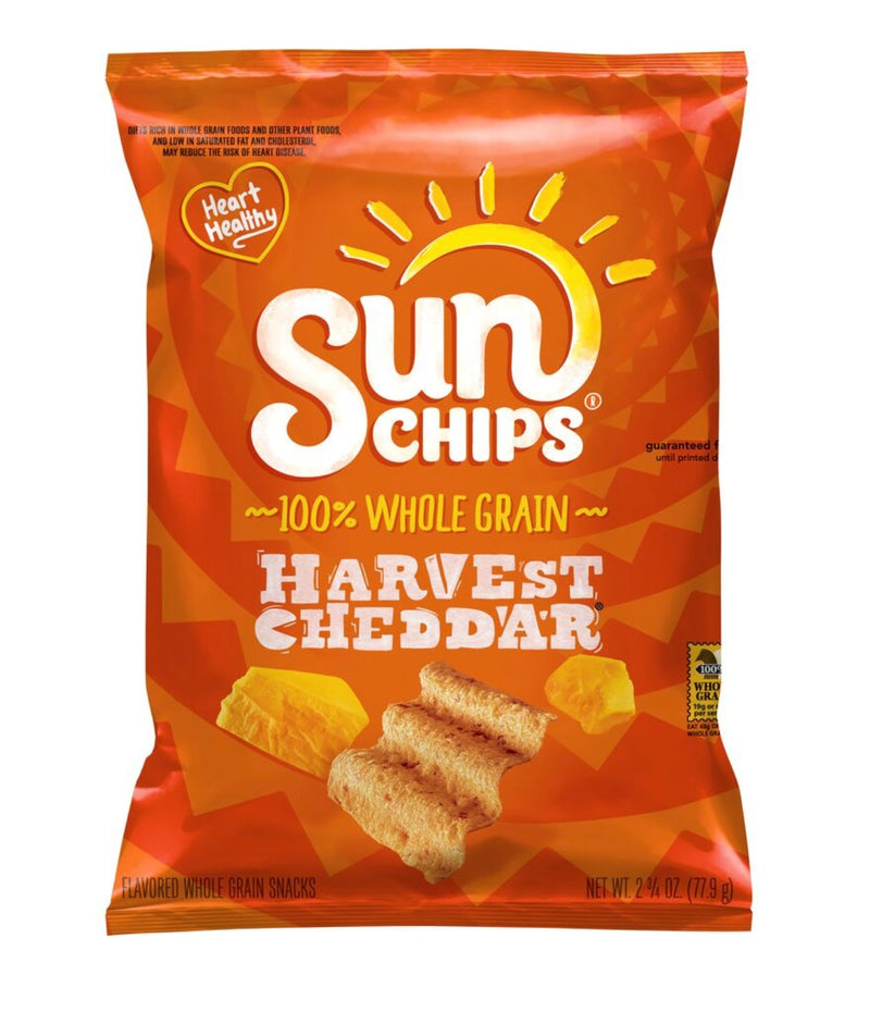 Cheddar cosechado de Sun Chips