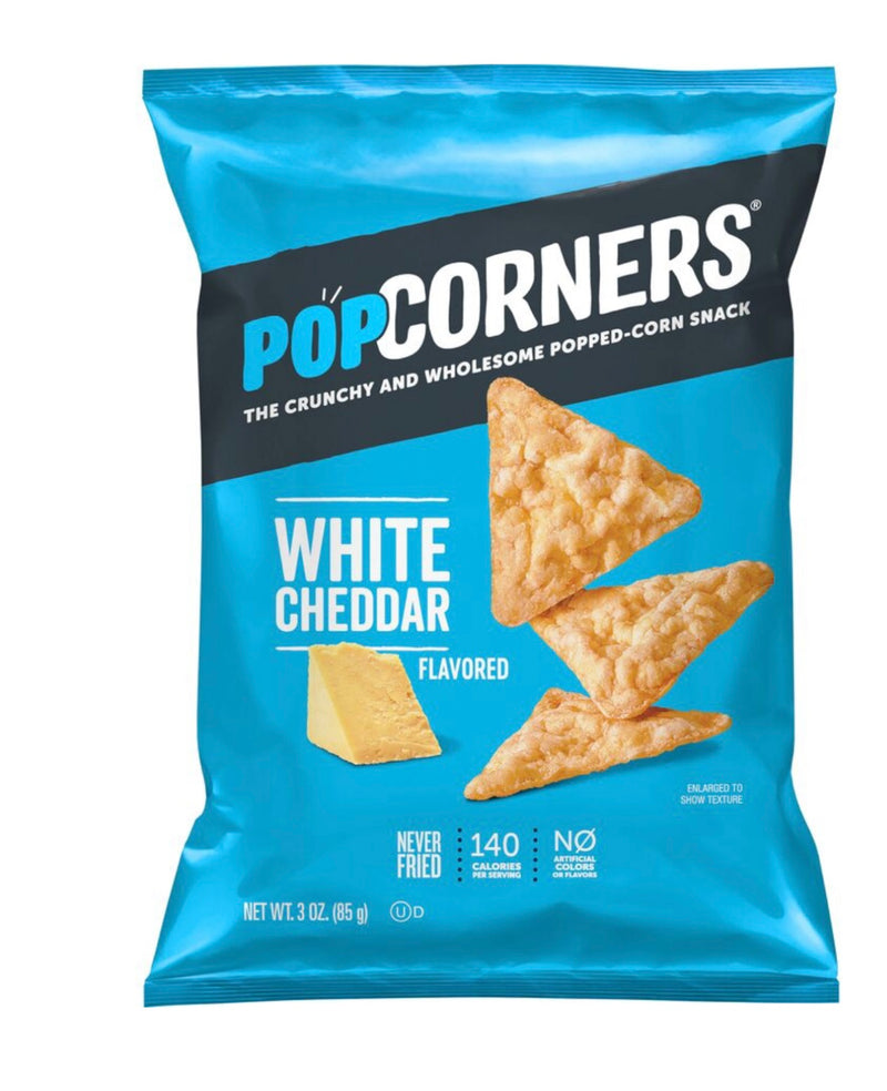 Pop Corners Cheddar Blanco