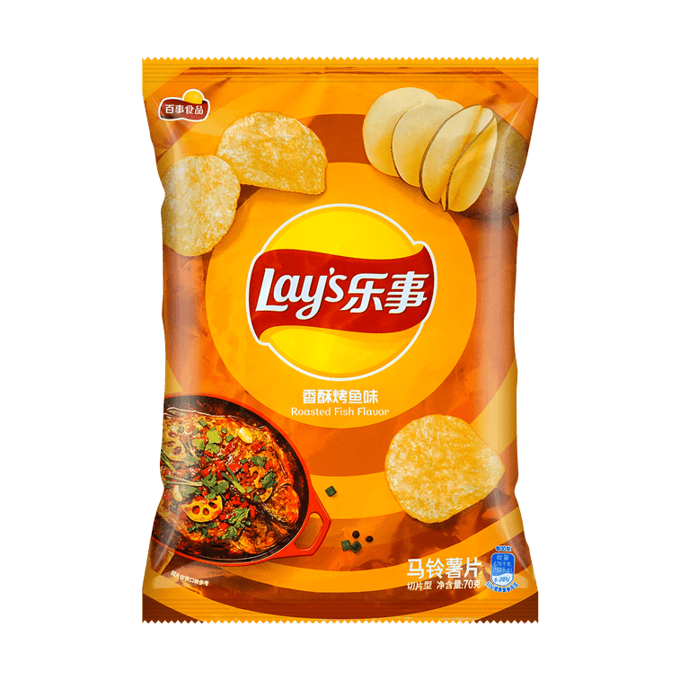 Lays Roasted Fish (China)