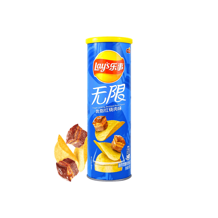 Lays Finger Licking Braised Pork (China)