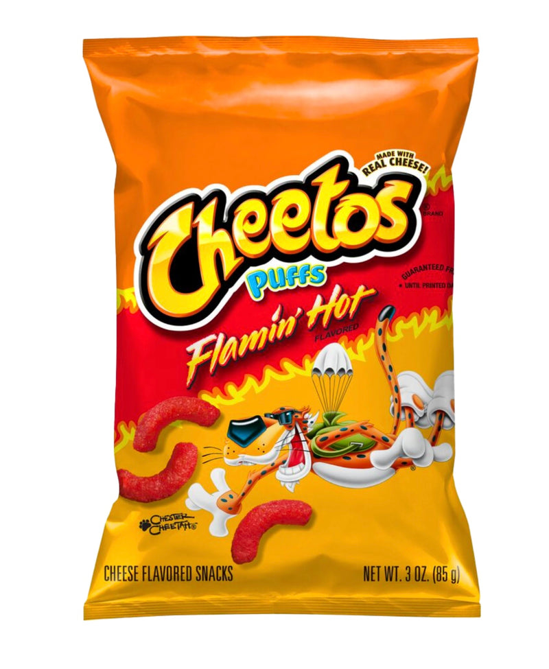 Cheetos Flamin Hot Puffs