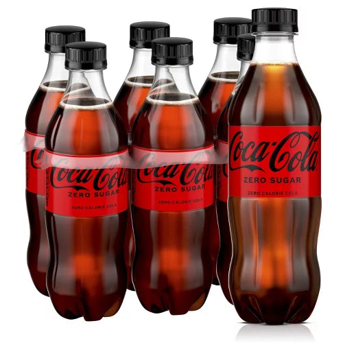 Coca-Cola Zero Sugar Soda - 6pk/16.9 fl oz Bottles