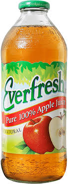 Everfresh Pure 100% Apple Juice 32 FL OZ