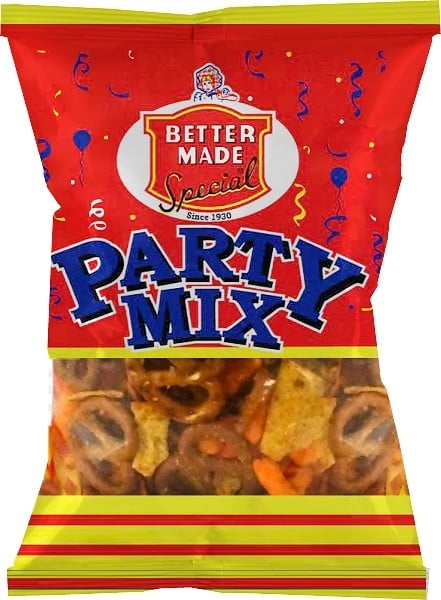Better Made Party Mix is a flavorful snack option from LoveToSnack.