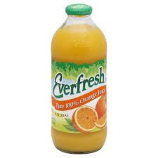 Everfresh Pure 100% Orange Juice 32 FL OZ