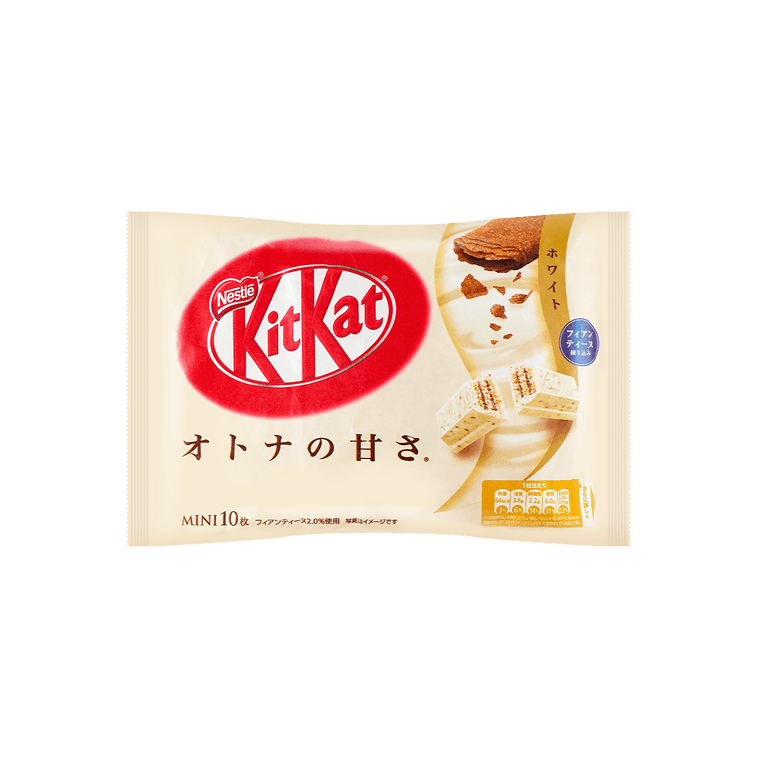 Kit Kat Crispy Crepe Chocolate Blanco 10 Piezas (Japón)