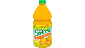 Everfresh Pure 100% Orange Juice 64 FL OZ